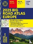 Philip's Maps - 2025 Philip's Big Road Atlas of Europe