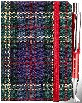  - Waverley S.T. (S): Hunting Mini with Pen Pocket Genuine Tartan Cloth Commonplace Notebook