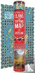 Books, Waverley - The Clans and Tartans Map of Scotland