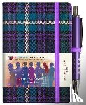 Scotland, Waverley - Auld Lang Syne Tartan Notebook (mini with pen)