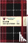 Scotland, Waverley - MacQueen of Skye Tartan Blank Notebook: Large 21cm x 13cm