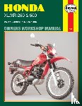 Haynes Publishing - Honda XL/XR 250 & 500 (78 - 84) Haynes Repair Manual