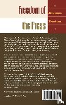 Cornwell, Nancy C. - Freedom of the Press