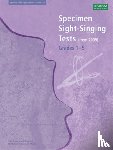  - Specimen Sight-Singing Tests Grade 1-5