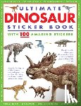 Armadillo Press - Ultimate Dinosaur Sticker Book with 100 Amazing Stickers: Learn All about Dinosaurs - With Fantastic Reusable Easy-To-Peel Stickers