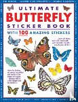 Armadillo Press - Ultimate Butterfly Sticker Book with 100 Amazing Stickers: Learn All about Butterflies and Moths - With Fantastic Reusable Easy-To-Peel Stickers