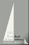 Blanchot, Maurice - Death Sentence