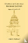 Pippenger, Wesley E - District of Columbia Marriage Licenses. Register 2