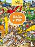Walther, Max - My Big Wimmelbook® - Diggers at Work!