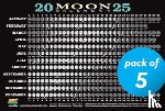 Long, Kim - 2025 Moon Calendar Card (5 pack)