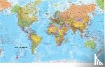  - World political flat laminated ENG 1/20M