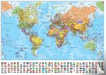  - World political laminated
