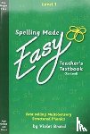 Brand, Violet - Spelling Made Easy Revised A4 Text Book Level 1