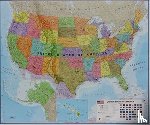  - USA political laminated