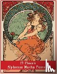 Design Co, Enchanted - 15 Classic Alphonse Mucha Posters