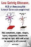 Rymore, Robert - Lou Gehrig Disease, ALS or Amyotrophic Lateral Sclerosis explained. ALS symptoms, signs, stages, types, diagnosis, treatment, caregiver tips, aids and what to expect all covered.