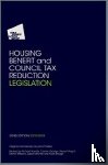 Child Poverty Action Group - Housing Benefit and Council Tax Reduction Legislation
