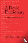 Kynoch, Douglas - A Doric Dictionary