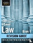 Phillips, Karen, Draper-Walters, Louisa, Davies, Sara - WJEC/Eduqas Law for A level Book 1 Revision Guide