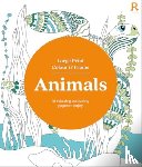 Richardson Puzzles and Games - Large Print Colour & Frame - Animals (Colouring Book for Adults)