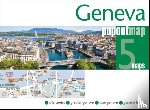 Map, Popout - Geneva PopOut Map - pocket size, pop up, street map of Geneva