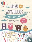 Baboon, Blue - Libro de actividades Preescolar para niños y niñas de 4 a 6 años - Aprender jugando