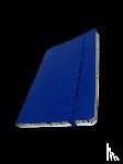  - Ashridge A5 Elastic Pu Notebook Dark Blue 8077