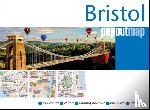  - Bristol PopOut Map - pocket size, pop up map of Bristol city centre