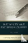 Downie, David - Indemnity and Exclusion Clauses