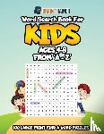 Brain Trainer - Word Search Book For Kids Ages 4 - 8 From 'A - Z'