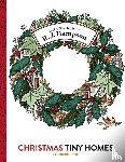 Hampson, R J - Christmas Tiny Homes Coloring Book
