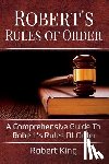 Robert, King - Robert's Rules of Order
