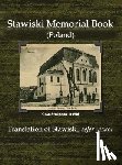  - Stawiski Memorial Book (Poland) - Translation of Stawiski; Sefer Yizkor