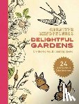 Racehorse Publishing - Creative Mindfulness: Delightful Gardens: On-The-Go Adult Coloring Books