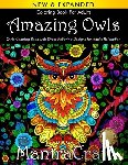 Mantracraft - Coloring Book for Adults: Amazing Owls: Owls Coloring Book with Stress Relieving Designs for Adults Relaxation: (MantraCraft Coloring Books)