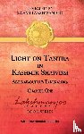 Lakshmanjoo, Swami - Light on Tantra in Kashmir Shaivism