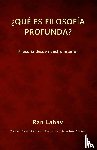 Lahav, Ran - ?Que es filosofia profunda?