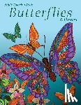 Art and Color Press - Adult Coloring Book: Butterflies & Flowers