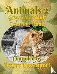 Davenport, Renee - Animals 2 Grayscale Adult Coloring Book