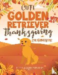 Circle, The Golden Retriever - Cute Golden Retriever Thanksgiving Coloring Book