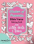 Activity Books, Amazing Grace - Wisdom of Proverbs Bible Verse Coloring Book for Little Girls & Teens