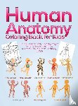 Activity Books, Pineapple - Human Anatomy Coloring Book for Kids