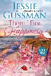 Gussman, Jessie - There I Find Happiness (Strawberry Sands Beach Romance Book 10) (Strawberry Sands Beach Sweet Romance) Large Print Edition