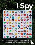 Tanner, Kimie, Winona, Missy - I Spy 100 Foundation Paper Pieced Quilt Blocks