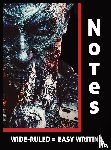 Sigler, Naci - The Dark Lord Rises Horror, Gothic, Witchcraft Wide-Ruled Notebook, Journal, Diary, and/or Log
