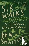 Shattuck, Ben - Six Walks: In the Footsteps of Henry David Thoreau