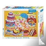 Pedro, Pedro - Plate with Cake, Jelly Donut and Tiramisu: 1000 Piece Puzzle