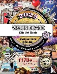 Osante, Regina - 2025 Vision Board Clip Art Book Step by Step Guide and Workbook