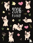 Press, Happy Oak Tree - French Bulldog Planner 2026