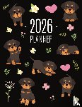 Press, Pimpom Pretty - Rottweiler Planner 2026